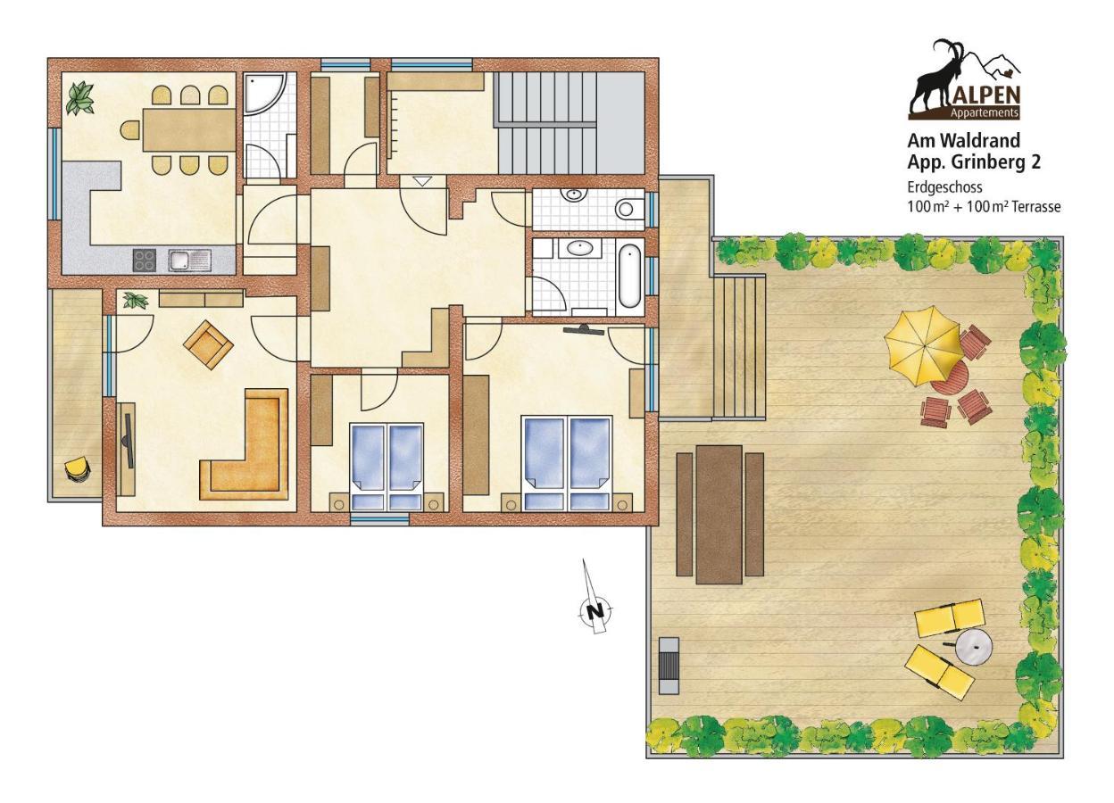 Alpen Appartements Hochmuth ไมย์อาโฮเฟิน ภายนอก รูปภาพ